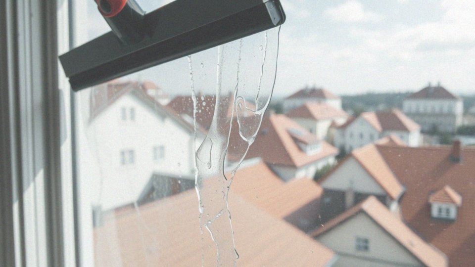 Co to jest technika S przy myciu okien ściągaczką?
