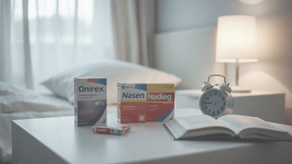 Jak długo można stosować Onirex i Nasen?
