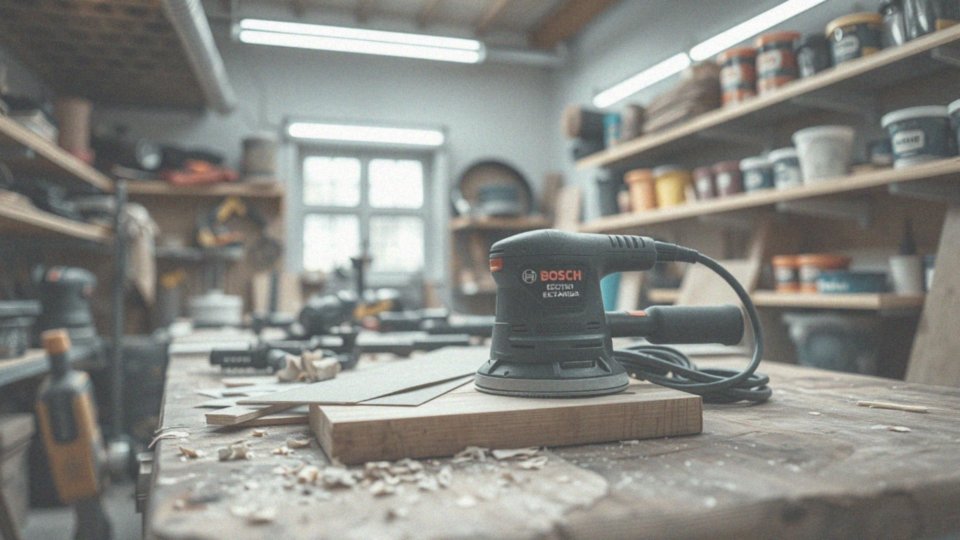 Jakie parametry techniczne mają szlifierki mimośrodowe Bosch?