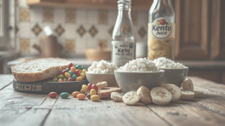 Jakich produktów należy unikać na diecie keto?