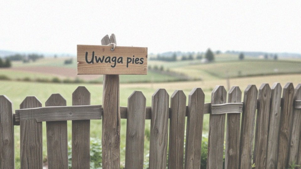Jakie są wymagania dotyczące zabezpieczenia psa na posesji?
