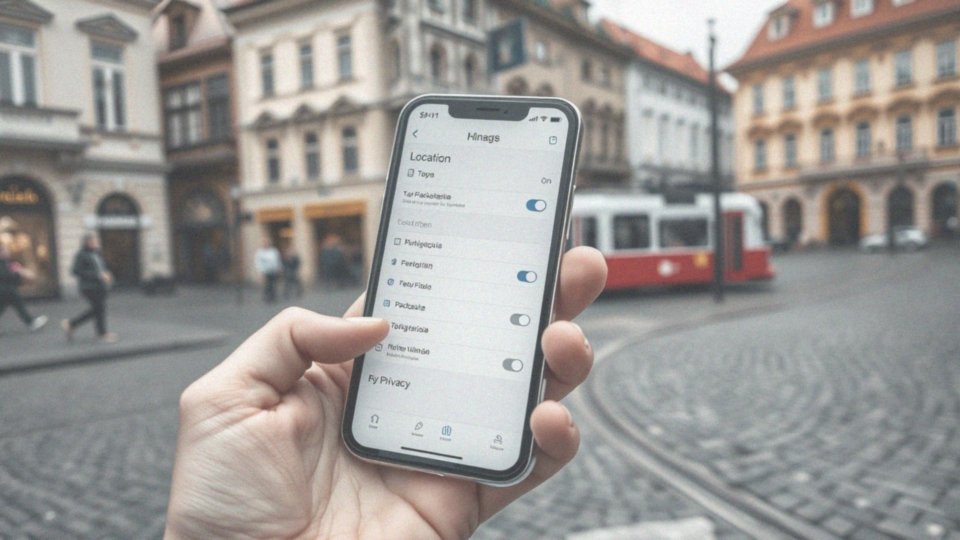 Jak upewnić się, że lokalizacja jest włączona przed wysłaniem pinezki?