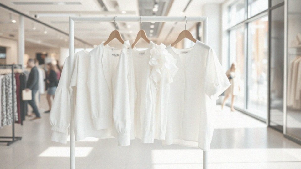 Jakie rodzaje białych bluzek oferuje Vero Moda?