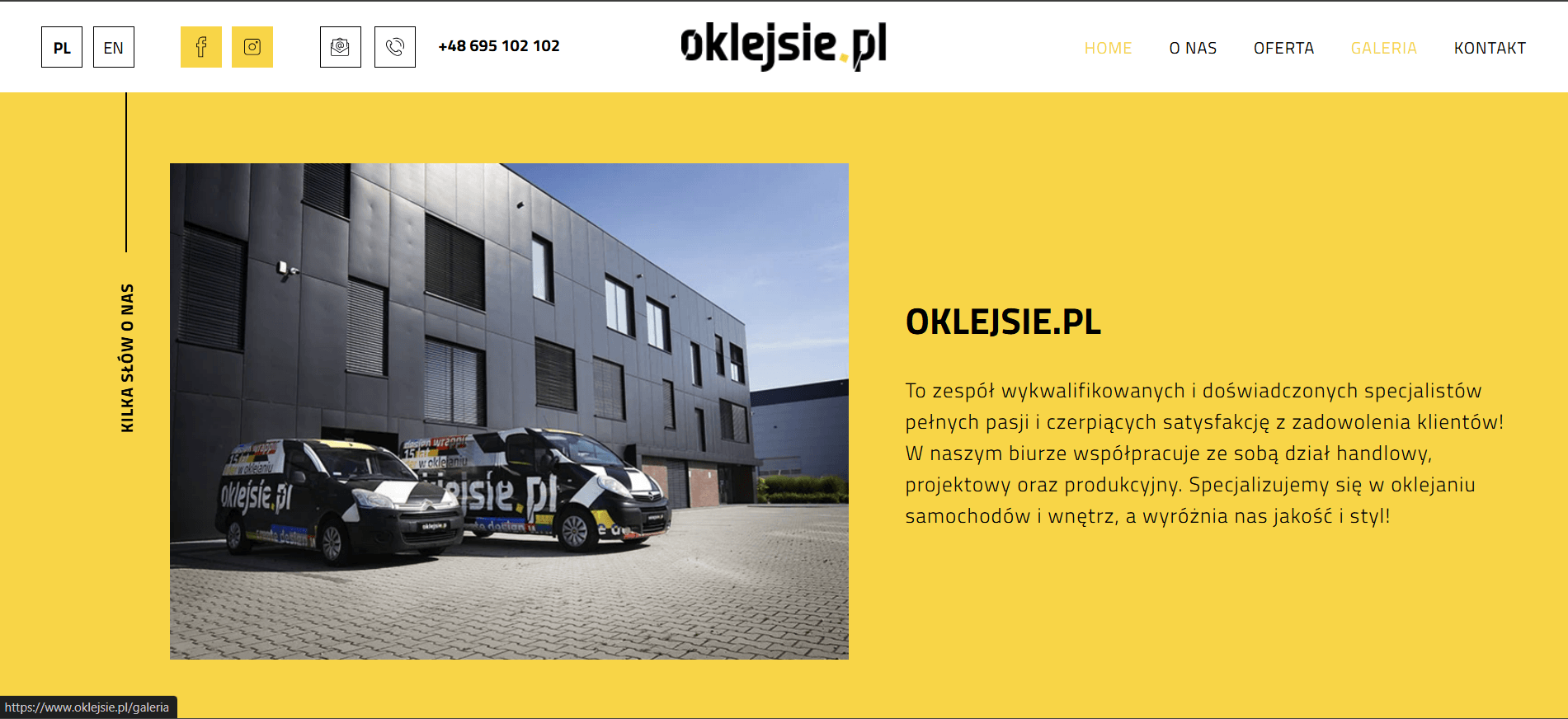 oklejsie.pl strona